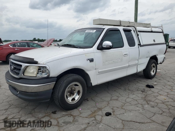 2000 Ford F-150 XL with VIN 1FTRX17W6YNA22330, listed as a Copart auction lot 55559795 with Not provided miles and Salvage title. Bid and sale history available at DreamBid. Image 1.
