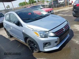 2023 Mitsubishi Mirage Black Edition с VIN ML32AWHJ4PH000832, выставлен на аукционе IAAI как лот 41871077 с пробегом 39 807 миль миль и . История ставок и продаж доступна на DreamBid. Изображение 1.