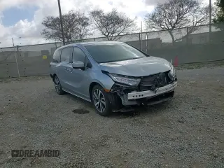 2023 Honda Odyssey Touring с VIN 5FNRL6H86PB032605, выставлен на аукционе Copart как лот 50919785 с пробегом 39 061 миль миль и Списание • Salvage title. История ставок и продаж доступна на DreamBid. Изображение 12.