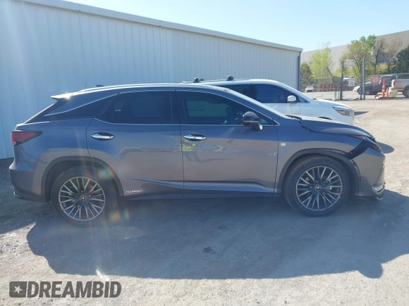 2020 Lexus RX 450h F Sport Performance with VIN 2T2YGMDA4LC055002, listed as a IAAI auction lot 41974333 with 64,998 mi miles and . Bid and sale history available at DreamBid. Image 13.