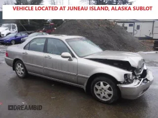 2002 Acura RL with VIN JH4KA96592C004853, listed as a Copart auction lot 89407845 with 96,113 mi miles and Salvage Title. Bid and sale history available at carsss.com. Image 1.
