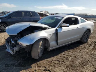2014 Ford Mustang V6 with VIN 1ZVBP8AM9E5304648, listed as a Copart auction lot 46742145 with 108,214 mi miles and Salvage Title. Bid and sale history available at DreamBid. Image 1.