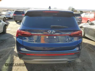 2021 Hyundai Santa Fe SE with VIN 5NMS1DAJ0MH333941, listed as a Copart auction lot 46282625 with 63,610 mi miles and Salvage Title. Bid and sale history available at carsss.com. Image 6.