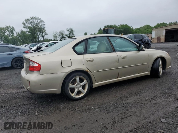 2008 Subaru Legacy Special with VIN 4S3BL616987214686, listed as a Copart auction lot 61246465 with 217,963 mi miles and Salvage title. Bid and sale history available at DreamBid. Image 3.
