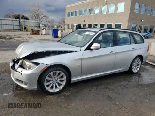 2012 BMW 3 Series 328i xDrive with VIN WBAUU3C55CA543662, listed as a Copart auction lot 47412765 with 104,901 mi miles and Salvage Title. Bid and sale history available at DreamBid. Image 1.
