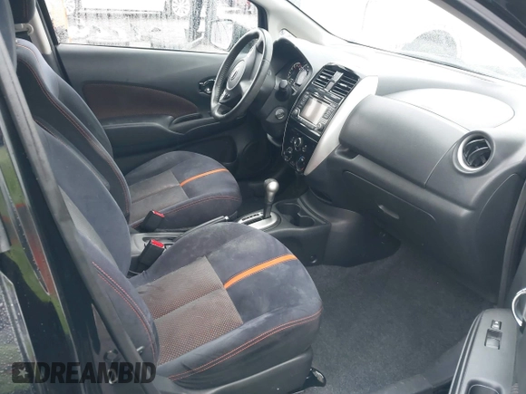 2015 Nissan Note SV with VIN 3N1CE2CP9FL428148, listed as a IAAI auction lot 41491538 with 83,549 mi miles and . Bid and sale history available at DreamBid. Image 5.