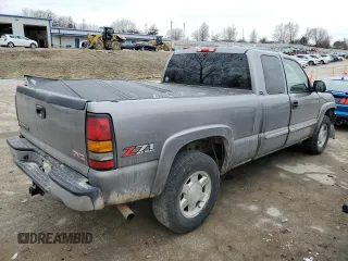 2006 GMC Sierra 1500 SLT z VIN 2GTEK19B961280198, wystawiony jako Copart lot #45174284 z przebiegiem 242 570 mil mil oraz Szkoda całkowita • Salvage title. Historia ofert i sprzedaży dostępna na DreamBid. Obrazek 3.