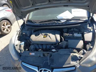 2014 Hyundai Elantra SE with VIN 5NPDH4AE4EH515489, listed as a IAAI auction lot 41702399 with 107,716 mi miles. Bid and sale history available at carsss.com. Image 10.