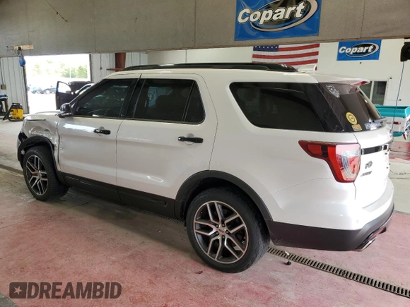 2016 Ford Explorer Sport z VIN 1FM5K8GT0GGC31749, wystawiony jako Copart lot #58024055 z przebiegiem 99 220 mil mil oraz Szkoda całkowita • Salvage title. Historia ofert i sprzedaży dostępna na DreamBid. Obrazek 2.