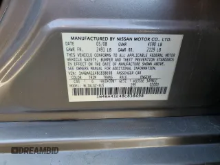 2008 Nissan Maxima 3.5 SE with VIN 1N4BA41E48C838698, listed as a Copart auction lot 46118345 with 179,050 mi miles and Salvage Title. Bid and sale history available at carsss.com. Image 12.