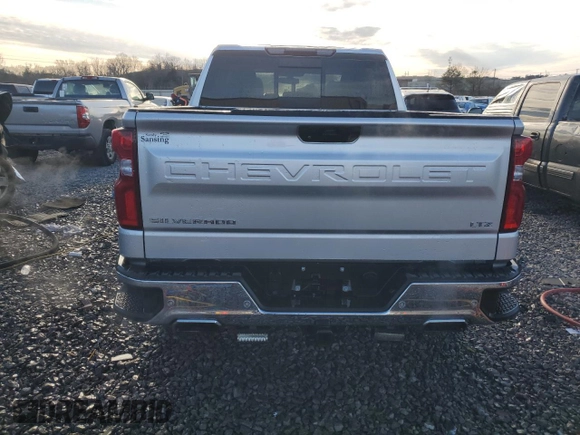 2020 Chevrolet Silverado 1500 LTZ with VIN 3GCUYGED1LG331510, listed as a Copart auction lot 45691385 with 74,304 mi miles and Salvage Title. Bid and sale history available at DreamBid. Image 6.