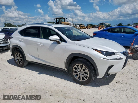 2020 Lexus NX 300 with VIN JTJDARBZXL5001577, listed as a Copart auction lot 60758165 with 39,420 mi miles and Clean title. Bid and sale history available at DreamBid. Image 4.