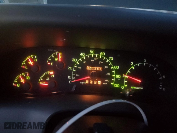 1999 Ford F-350 XL with VIN 1FTSF31L1XEA83209, listed as a Copart auction lot 81034374 with 151,361 mi miles and Salvage Title. Bid and sale history available at DreamBid. Image 9.