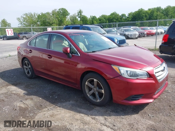 2015 Subaru Legacy Premium with VIN 4S3BNAC62F3040023, listed as a IAAI auction lot 42390097 with 143,257 mi miles and . Bid and sale history available at DreamBid. Image 1.