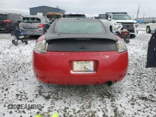 2006 Mitsubishi Eclipse GS with VIN 4A3AK24F96E053040, listed as a Copart auction lot 45131995 with 240,537 mi miles and Salvage Title. Bid and sale history available at DreamBid. Image 6.