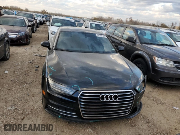 2017 Audi A7 Premium Plus with VIN WAUW2AFC4HN012420, listed as a Copart auction lot 74303173 with 84,676 mi miles. Bid and sale history available at carsss.com. Image 5.