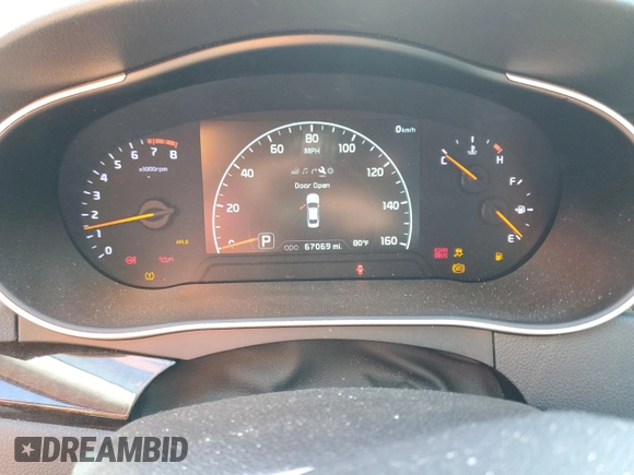 2014 Kia Cadenza Premium with VIN KNALN4D78E5142424, listed as a Copart auction lot 77576304 with 67,069 mi miles and Salvage Title. Bid and sale history available at carsss.com. Image 9.