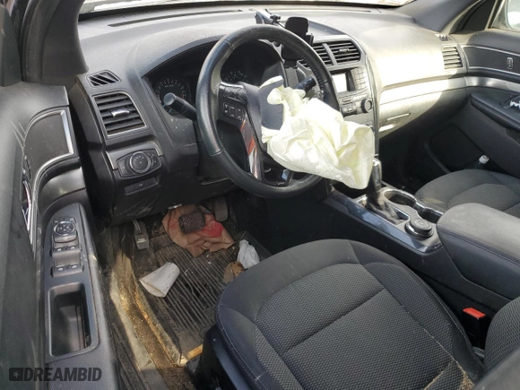 2018 Ford Explorer XLT with VIN 1FM5K8D87JGB73209, listed as a Copart auction lot 45996165 with 0 mi miles and Salvage Title. Bid and sale history available at carsss.com. Image 8.