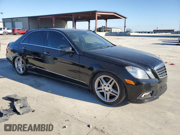 2011 Mercedes-Benz E 550 Luxury with VIN WDDHF7CB0BA492992, listed as a Copart auction lot 86627914 with 114,425 mi miles and Salvage Title. Bid and sale history available at DreamBid. Image 4.