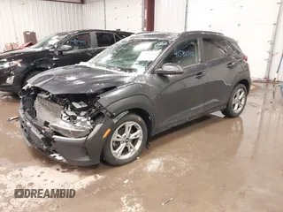 2023 Hyundai Kona SEL with VIN KM8K3CAB1PU939139, listed as a IAAI auction lot 41586601 with 47,984 mi miles and . Bid and sale history available at carsss.com. Image 17.