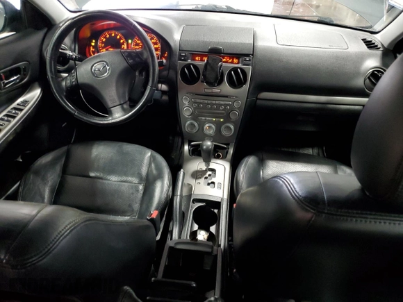2005 Mazda 6 Sport S with VIN 1YVHP80D955M66983, listed as a Copart auction lot 46175065 with 182,039 mi miles and Salvage Title. Bid and sale history available at DreamBid. Image 8.