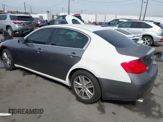 2011 Infiniti G25 Sedan Journey with VIN JN1DV6AP7BM600157, listed as a IAAI auction lot 41689374 with 138,183 mi miles. Bid and sale history available at carsss.com. Image 3.