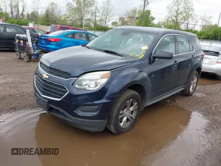 2017 Chevrolet Equinox LS with VIN 2GNALBEK3H1545120, listed as a IAAI auction lot 42132802 with 449,913 mi miles. Bid and sale history available at carsss.com. Image 17.