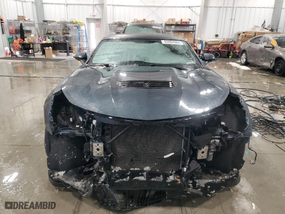 2022 Chevrolet Camaro LT1 with VIN 1G1FF3D78N0101384, listed as a Copart auction lot 83984984 with 41,595 mi miles and Salvage Title. Bid and sale history available at carsss.com. Image 5.
