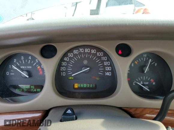 2000 Buick LeSabre Custom with VIN 1G4HP54K6Y4182245, listed as a Copart auction lot 52676005 with 128,320 mi miles and Salvage Title. Bid and sale history available at carsss.com. Image 9.