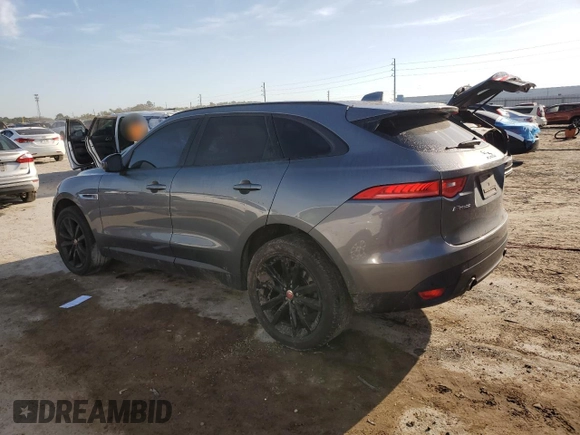 2017 Jaguar F-Pace 35t Premium with VIN SADCJ2BV1HA882806, listed as a Copart auction lot 48879585 with 132,032 mi miles and Salvage Title. Bid and sale history available at DreamBid. Image 2.