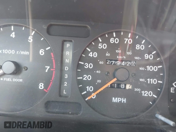 1999 Honda Passport LX with VIN 4S6CK58W3X4423948, listed as a IAAI auction lot 41578294 with 279,429 mi miles. Bid and sale history available at carsss.com. Image 7.