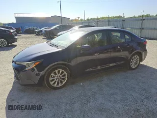 2021 Toyota Corolla LE with VIN JTDVPMAE9MJ122648, listed as a Copart auction lot 50896255 with 44,451 mi miles and Clean Title. Bid and sale history available at carsss.com. Image 1.