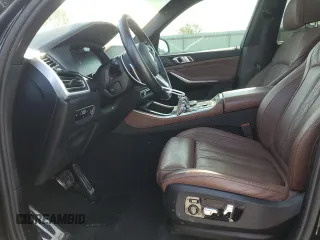 2021 BMW X5 xDrive40i with VIN 5UXCR6C00M9G55196, listed as a Copart auction lot 52712715 with 39,047 mi miles and Salvage Title. Bid and sale history available at carsss.com. Image 7.