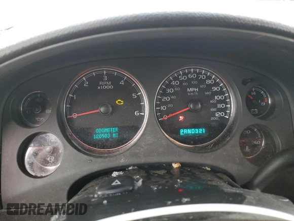 2007 Chevrolet Suburban LT with VIN 3GNGK26K47G270195, listed as a Copart auction lot 50047425 with 120,983 mi miles and Clean Title. Bid and sale history available at DreamBid. Image 9.