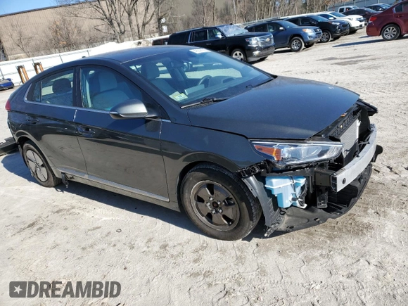 2022 Hyundai Ioniq SE with VIN KMHC75LC6NU268722, listed as a Copart auction lot 46044125 with 46,628 mi miles and Non repairable. Bid and sale history available at DreamBid. Image 4.