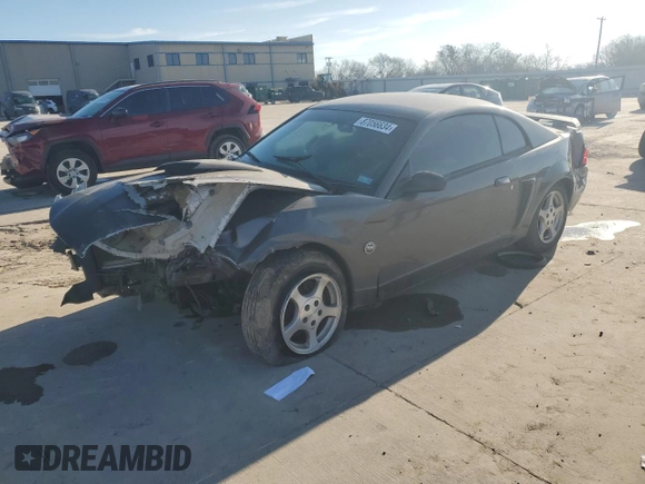 2004 Ford Mustang Standard with VIN 1FAFP40414F123816, listed as a Copart auction lot 87056634 with 0 mi miles and Salvage Title. Bid and sale history available at carsss.com. Image 1.