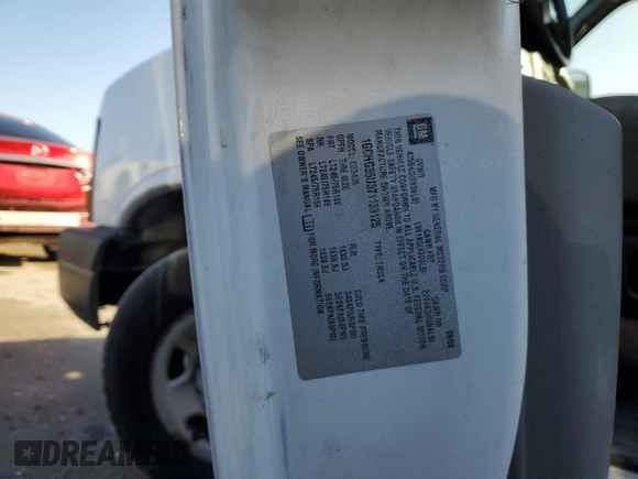 2007 Chevrolet Express Cargo z VIN 1GCHG35U371133125, wystawiony jako Copart lot #78448674 z przebiegiem Nie podano mil oraz Czysty tytuł • Clean title. Historia ofert i sprzedaży dostępna na DreamBid. Obrazek 13.