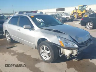 2003 Honda Accord LX z VIN 1HGCM66393A102094, wystawiony jako IAAI lot #41762701 z przebiegiem 171 002 mil mil oraz . Historia ofert i sprzedaży dostępna na DreamBid. Obrazek 1.