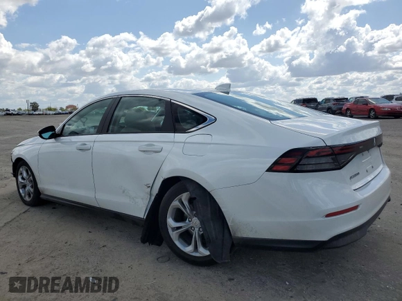 2024 Honda Accord LX z VIN 1HGCY1F25RA026638, wystawiony jako Copart lot #51796095 z przebiegiem 6 516 mil mil oraz Szkoda całkowita • Salvage title. Historia ofert i sprzedaży dostępna na DreamBid. Obrazek 2.