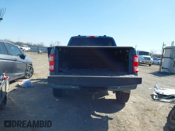 2023 Ford F-150 XL with VIN 1FTEW1EP7PKE67107, listed as a IAAI auction lot 41748925 with 43,567 mi miles. Bid and sale history available at carsss.com. Image 17.