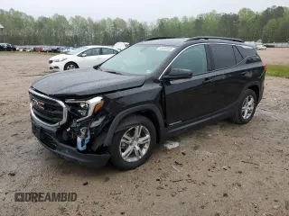 2019 GMC Terrain SLE z VIN 3GKALMEV1KL383545, wystawiony jako Copart lot #52646505 z przebiegiem 88 139 mil mil oraz Szkody całkowita. Historia ofert i sprzedaży dostępna na DreamBid. Obrazek 1.