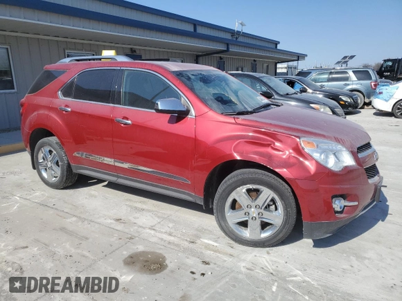 2015 Chevrolet Equinox LTZ with VIN 2GNFLDE35F6376485, listed as a Copart auction lot 84843844 with 80,530 mi miles and Salvage Title. Bid and sale history available at carsss.com. Image 4.