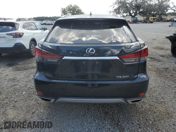 2021 Lexus RX 350 with VIN 2T2JZMDA7MC303675, listed as a Copart auction lot 57057835 with 66,643 mi miles and Salvage title. Bid and sale history available at DreamBid. Image 6.