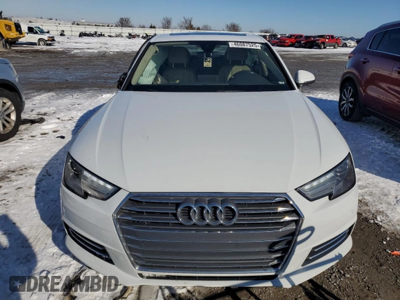 2017 Audi A4 Premium with VIN WAUGNAF47HN018507, listed as a Copart auction lot 46087525 with 127,721 mi miles and Salvage Title. Bid and sale history available at carsss.com. Image 5.