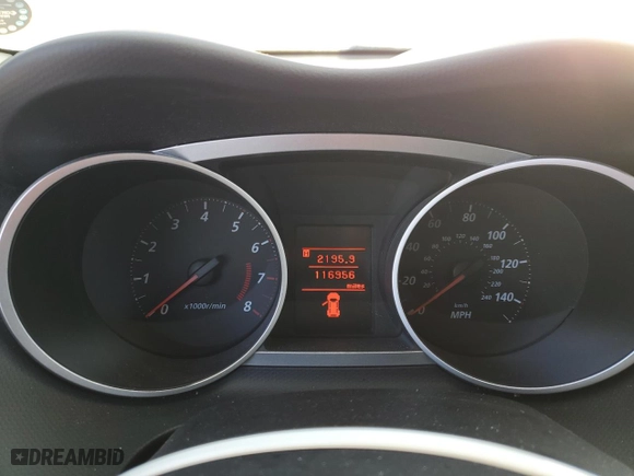 2011 Mitsubishi Outlander ES with VIN JA4AS2AW7BU028851, listed as a Copart auction lot 85541964 with 116,956 mi miles and Salvage Title. Bid and sale history available at carsss.com. Image 9.