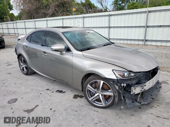 2018 Lexus IS 300 with VIN JTHBA1D22J5072649, listed as a Copart auction lot 58249175 with 135,160 mi miles and Salvage title. Bid and sale history available at DreamBid. Image 4.
