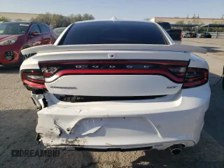 2023 Dodge Charger GT with VIN 2C3CDXHG7PH639336, listed as a Copart auction lot 55560004 with 3,968 mi miles and Salvage Title. Bid and sale history available at carsss.com. Image 6.