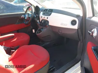 2015 FIAT 500 Pop with VIN 3C3CFFAR2FT612583, listed as a IAAI auction lot 41296112 with 176,364 mi miles. Bid and sale history available at carsss.com. Image 5.