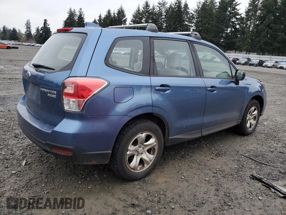 2017 Subaru Forester with VIN JF2SJAACXHG471100, listed as a Copart auction lot 81349614 with 82,864 mi miles and Salvage title. Bid and sale history available at DreamBid. Image 3.