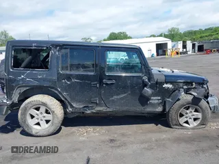 2017 Jeep Wrangler Unlimited Sport with VIN 1C4HJWDG5HL714291, listed as a IAAI auction lot 42383679 with 138,201 mi miles and . Bid and sale history available at DreamBid. Image 13.